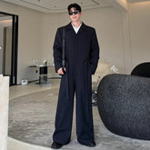 Men's Oversized Wide Leg Jumpsuit